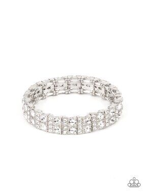 Paparazzi Gorgeous Icy Bracelet (BE085)